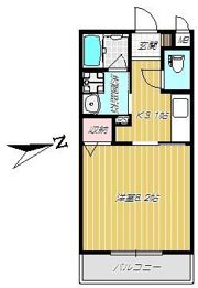 フリーディオ荒田の間取り画像