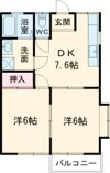 メゾンドフーインの間取り画像