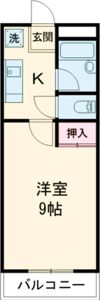 パレスカモメの間取り画像