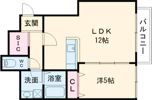 ハウスモメゾン大浜A棟の間取り画像
