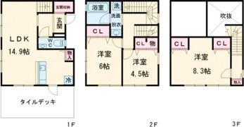 PROUD川上の間取り画像