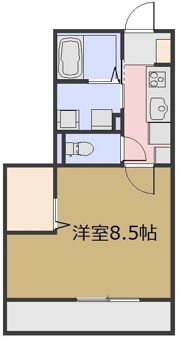 サンハイムテスタの間取り画像