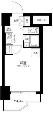 朝日多摩川プラザの間取り画像