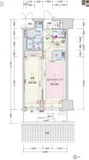 プレサンス京都四条烏丸響の間取り画像