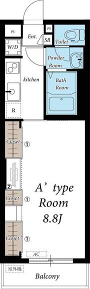 リブリ・LenientⅡの間取り画像