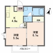 パークヒルズKの間取り画像