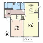 ディアスケイワBの間取り画像
