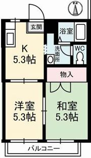 ツインマーク II棟の間取り画像