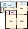 プリムヴェール C棟の間取り画像