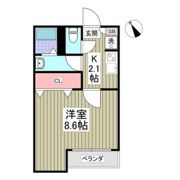 ユニバーサルシティの間取り画像