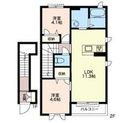 クロニクル Iの間取り画像