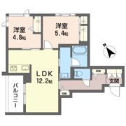 アイル ルィーズの間取り画像