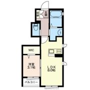 アルファ CENTRALの間取り画像