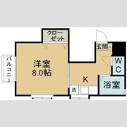 ハイツシマヌキの間取り画像
