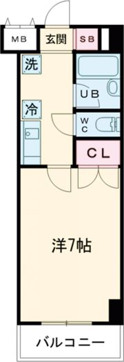 志度シーサイドハイツの間取り画像