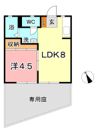 AKASAKI APARTMENTの間取り画像