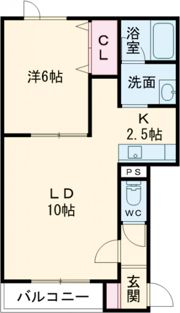 シェルメゾンダイチの間取り画像