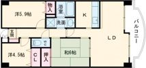 レールシティ万代南の間取り画像
