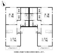 ベルグラース新保 参番館の間取り画像