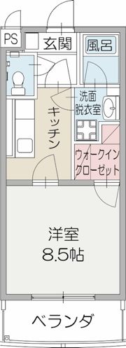 グランソレイユの間取り画像