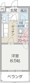 グランソレイユの間取り画像