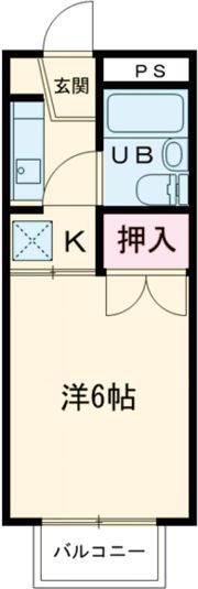 サマックスAの間取り画像