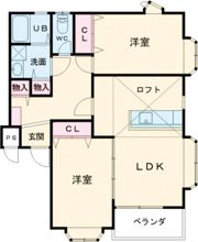 ガーデンハウス中野 中央棟の間取り画像