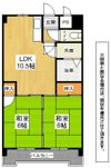 フジエホワイトローザ熊谷の間取り画像
