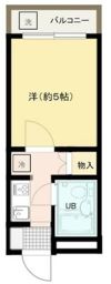 VILLA大竹の間取り画像