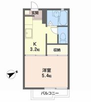 ヴィラ カメリアの間取り画像
