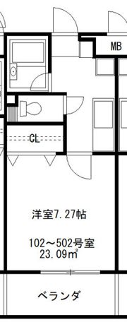 プランドール相模大野の間取り画像