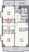サンセールの間取り画像