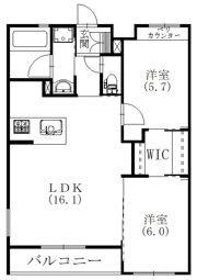 オークセレーノの間取り画像