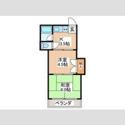 ハイツ北之町B棟の間取り画像