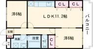 エスポワールCの間取り画像