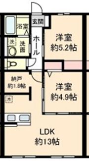 Cantis LazyⅡの間取り画像