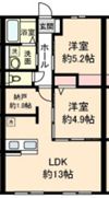 Cantis LazyⅡの間取り画像