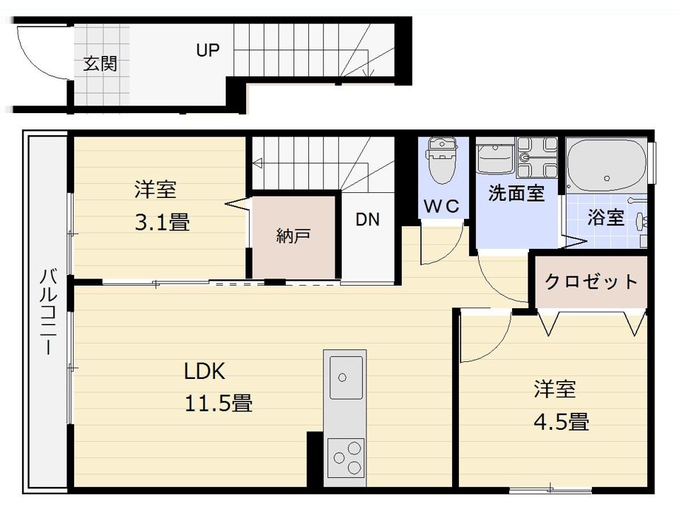 間取図