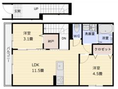 紫雲の間取り画像