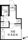 T’s Cuore三ツ境Ⅱの間取り画像