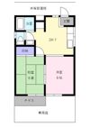コーポデサキの間取り画像