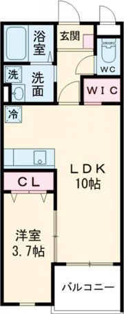 カーサガーデン相生町の間取り画像