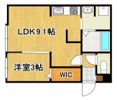 INTEGRAL北一色の間取り画像