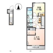 ラ・パレットⅡの間取り画像