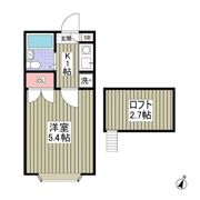 コーポ長島の間取り画像