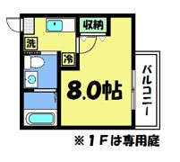 ハスラーKMの間取り画像