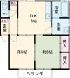 シャンテ吉田Aの間取り画像