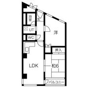 京福修学院マンションの間取り画像