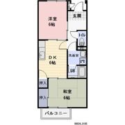 エスポワヒルズ五和野の間取り画像