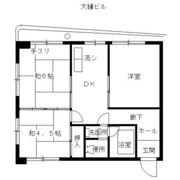 大鐘ビルの間取り画像